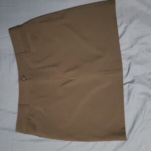 Eddie Bauer Outdoor Adventure Sports Performance Skort Olive Green Gray Size 12